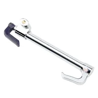 EAFC General Motors Brake Lock Steering Wheel Lock Retractable Double Hook Car Clutch Pedal Lock Security Anti-theft Auto Parts 2