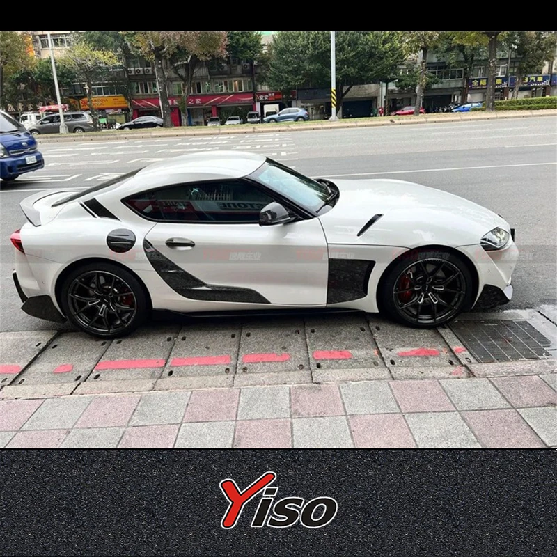 مناسبة لـ SUPRA A90 المعدلة من ألياف الكربون SUPRA A90 سحب مقبض الباب #4