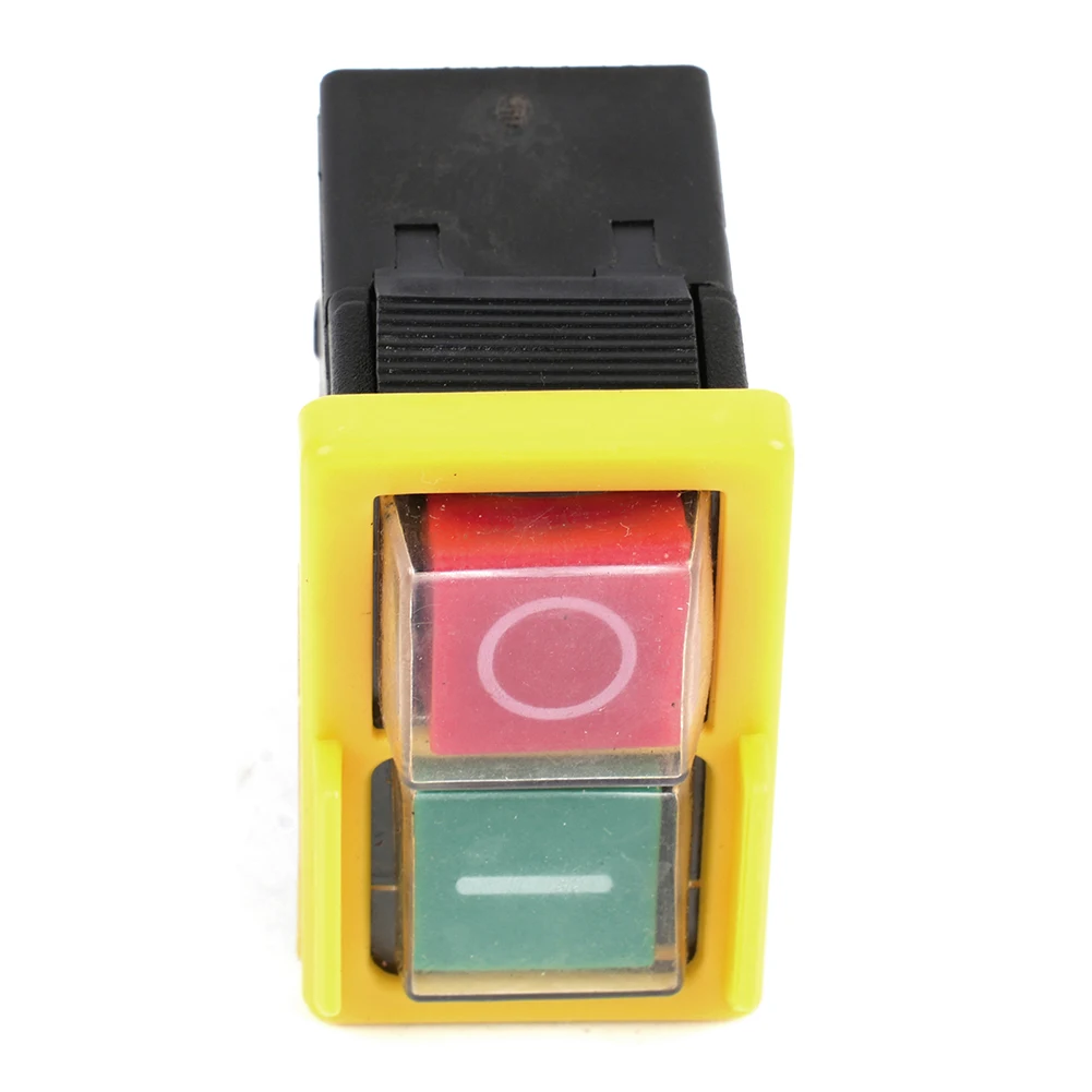 

4Pin Electromagnetic Switch Rated 6A 125V 250V Suitable for Power Tools and Industrial Machines with Safety Start Feature