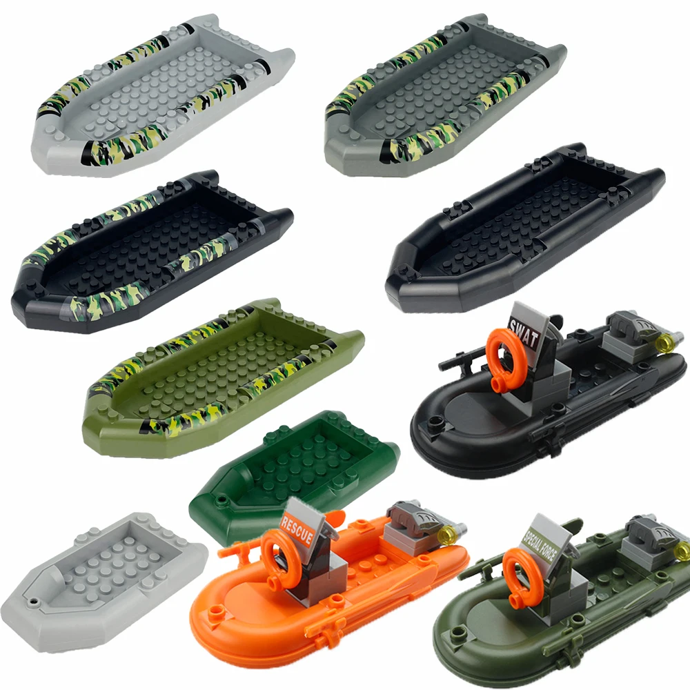Bausteine Militärisches Angriffsboot |    Gummiboot & Rettungsboot |   Kompatible Bausteine Spielzeug
