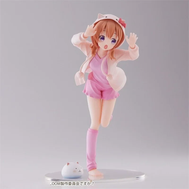 SEGA Original Is The Order A Rabbit? Hoto Kokoa Kafuu Chino PVC Anime Action Figure Model Collection Toy