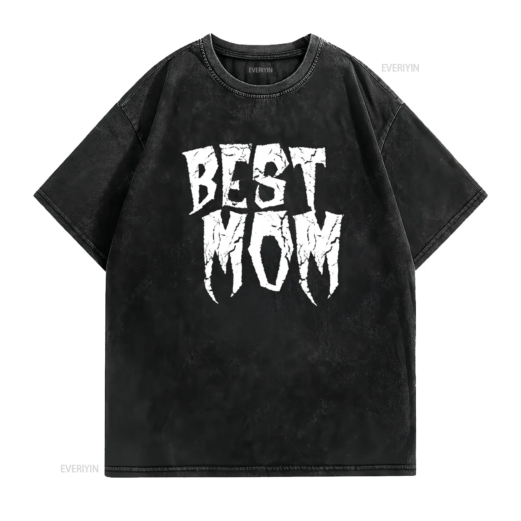 Lustiges Best Mom T Shirt Mutter Super Erstaunlich Druck Rundhals Casual Geschenk zum Muttertag Geburtstag Anlässe Bequemes