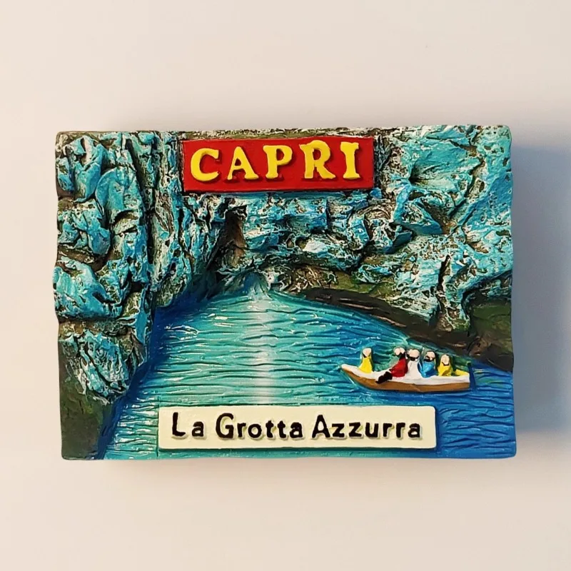 Italy Travel Souvenirs Capri Fridge Magnets Roma Pisa St.Bernard Firenze Tropea Fridge Stickers Home Decor Wedding Gifts