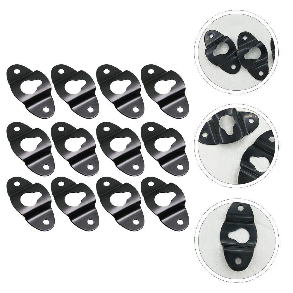 

20 PCS Speaker Hook Hangers Accessories Bracket Brackets Connector for Audio Plate Surround