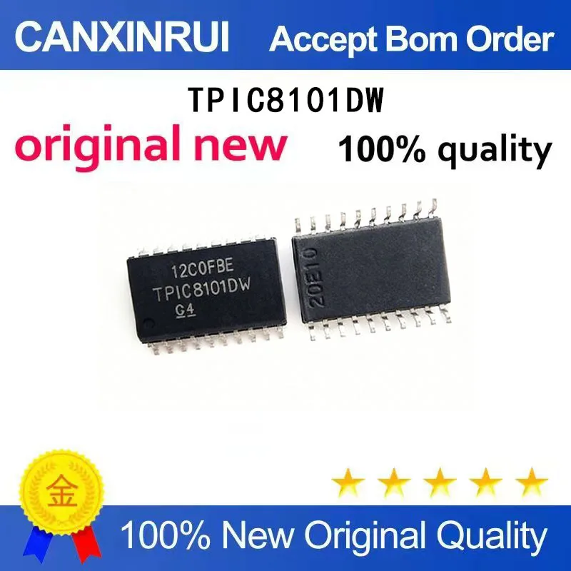 

(5-100 Pieces) Brand new original TPIC8101DW SOP20 SMT automotive computer board vulnerable chip IC