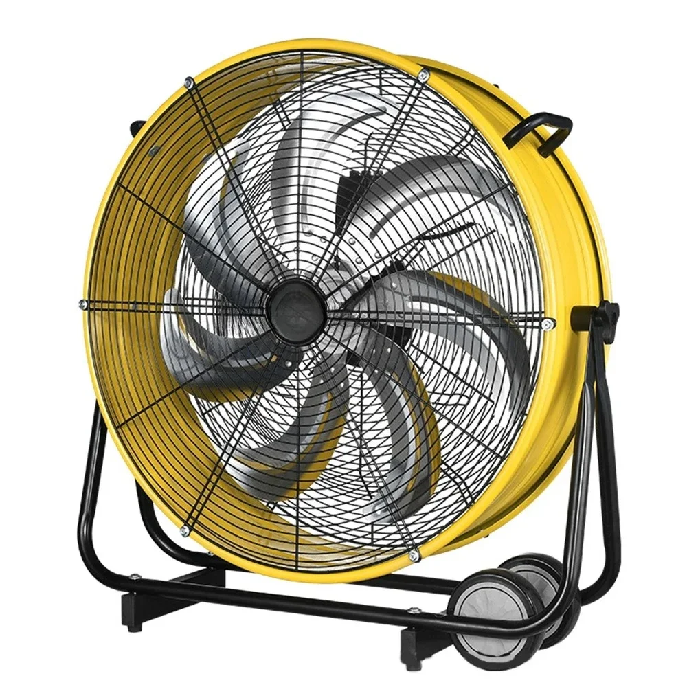 20 inch industrial drum with 3-speed ventilation fan for powerful blowing of exhaust fan