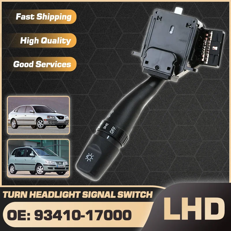 Turn Signal Headlight Switch 9341017000 For Hyundai Avante Elantra XD 2003-2006 Hyundai Matrix Lavita FC Inokom Matrix 2001-2010