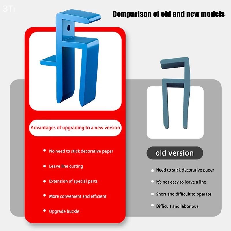 Wardrobe Closing Board Clip Woodworking 16-18mm Jigs Closing Fixing Clip Carpentry Closing Fixed Clamp Tool Wood Marking Fixed