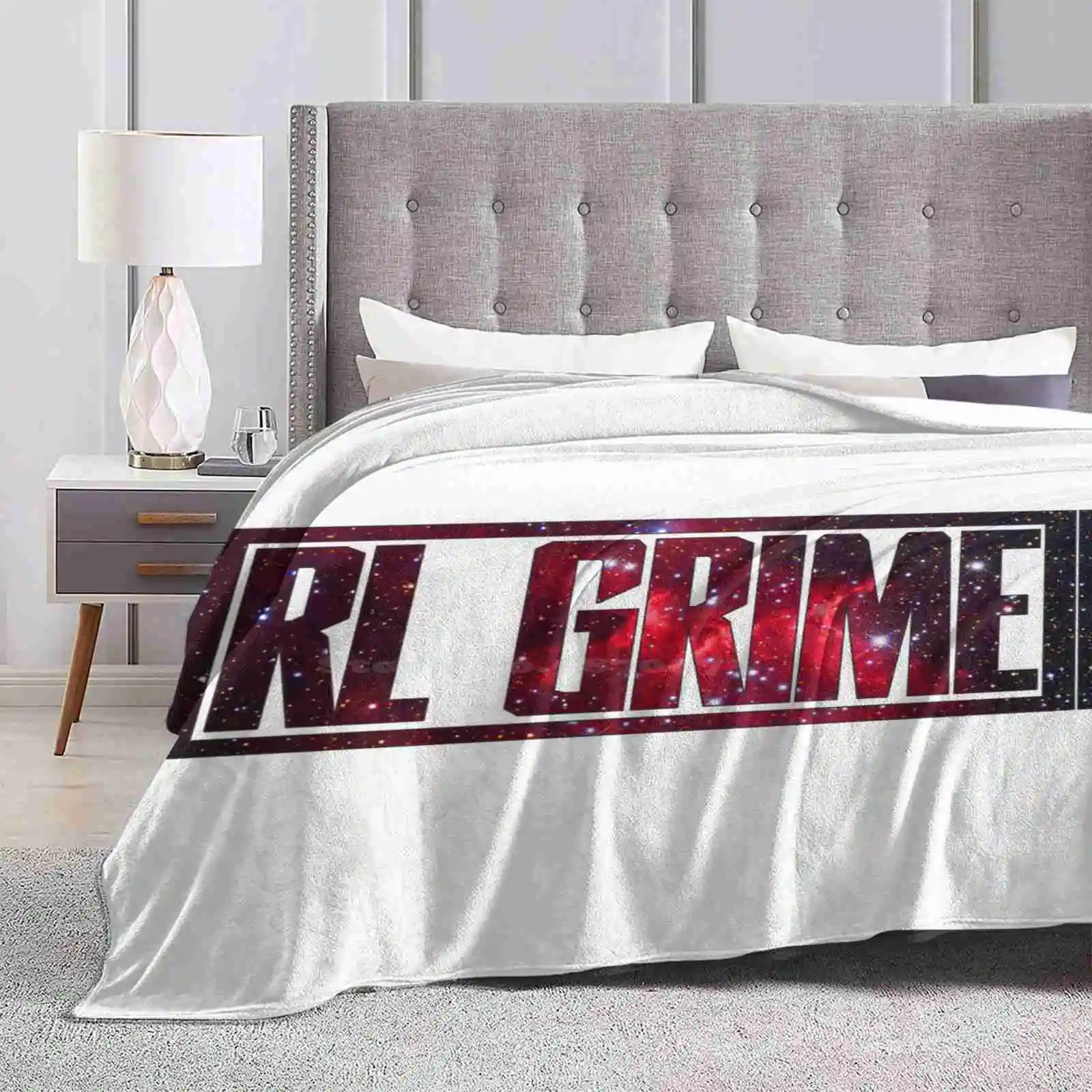 Rl Grime Hot Sale Printing High Qiality Warm Flannel Blanket Edm Rl Grime Dj Dj Rl Grime