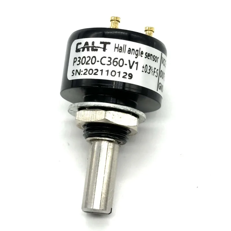 5V 4 mm shaft hall angle sensor 360 potentiometer 0-5 V out P3020 mini magnetic encoder