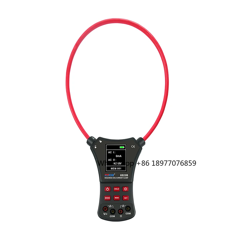 ETCR6920B High Stability Rogowski Coil Current Meter Commonly Used To Measure Resistance And AC Voltage