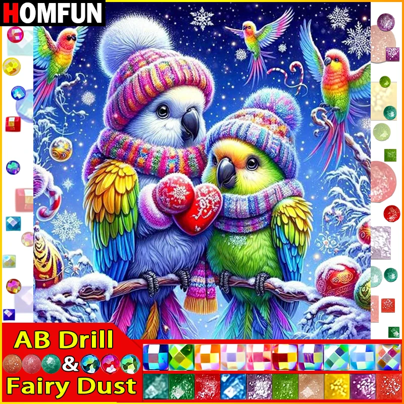 HOMFUN Fairy Dust AB Diamond Painting 