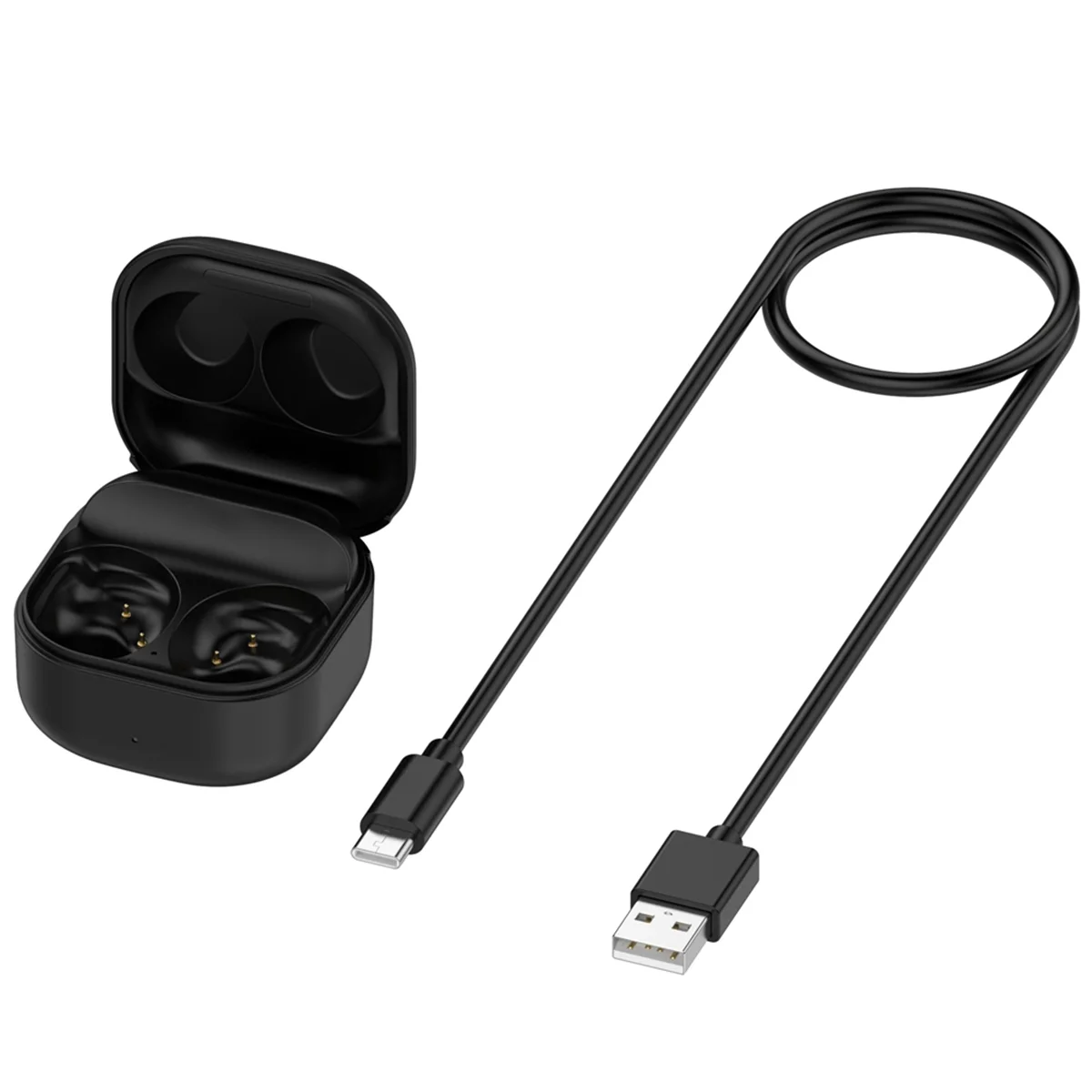 Para auriculares Samsung Galaxy Buds Fe compartimento de carga para Sm-R400 caja de carga de almacenamiento compartimento de carga de auriculares, un rico