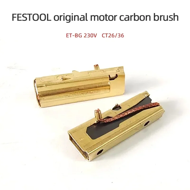 Original FESTOOL Vacuum Cleaner Motor Carbon Brush 496268 Engine CT26E/36E Dust Bucket Accessories