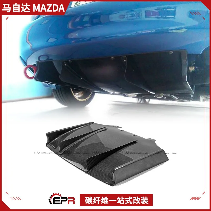 

Suitable for Mazda MX5 NB carbon fiber JS rear spoiler rear baseplate rear lip spoiler fixed air modification