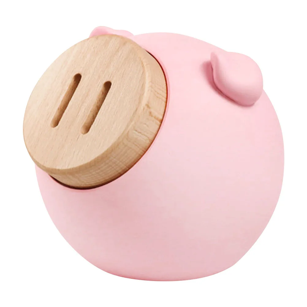 子供用貯金箱、クリエイティブな豚の形をしたコインバンク、デスクトップオーナメント、装飾的な貯金箱、家の装飾、子供部屋のコイン