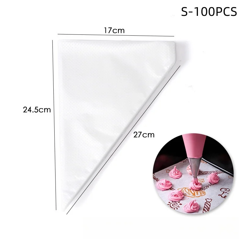 100/50/20 stücke Einweg-Spritz beutel Gebäck Zuckerguss Fondant Kuchen creme zum Dekorieren von Gebäck Kuchen Backwerk zeuge