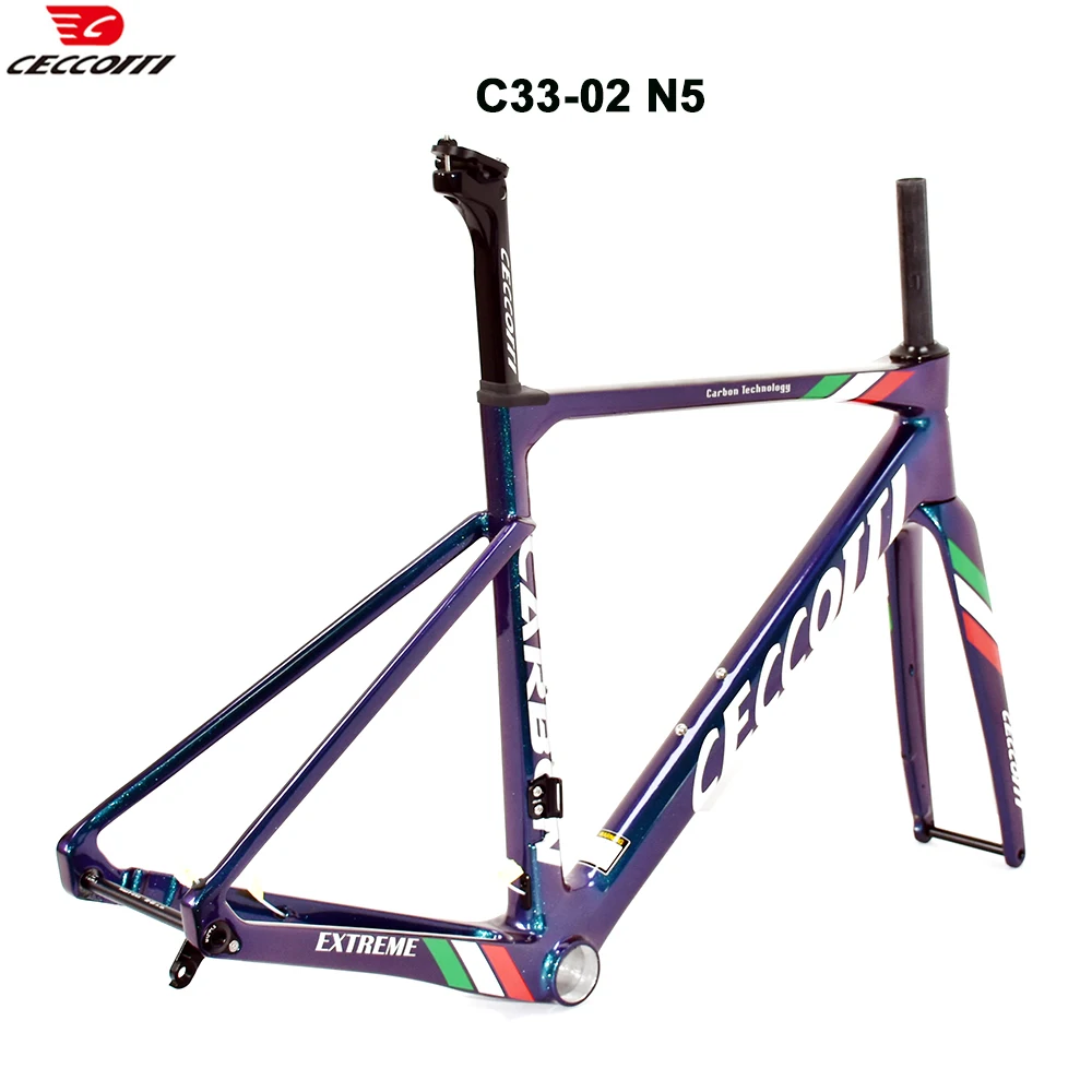 CECCOTTI Disc Brake Road Bike Frame Carbon Immediate Delivery Discount Current Inventory Special On-Hand Goods Promotion - view 5
