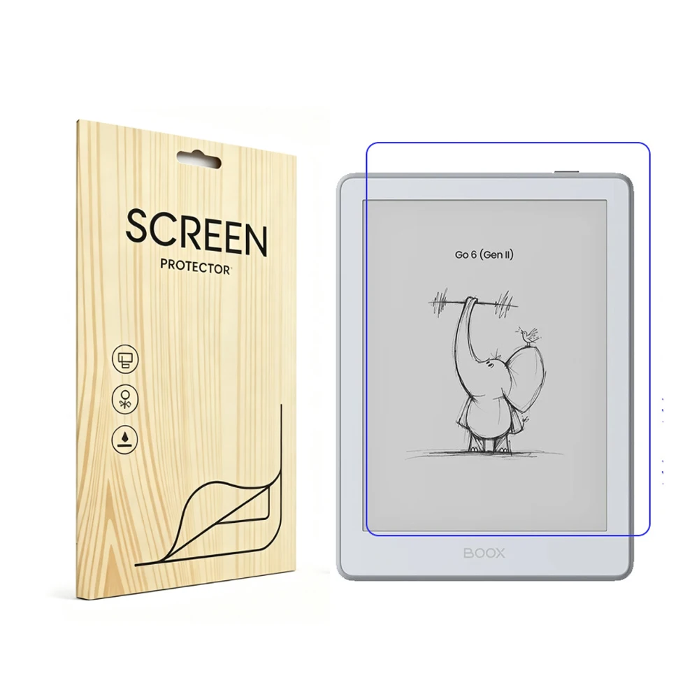 Screen Protector Anti-Stratch Shield Protective Film for onyx BOOX GO6 Gen2 ii / BOOX GO 6 eReader Accessories