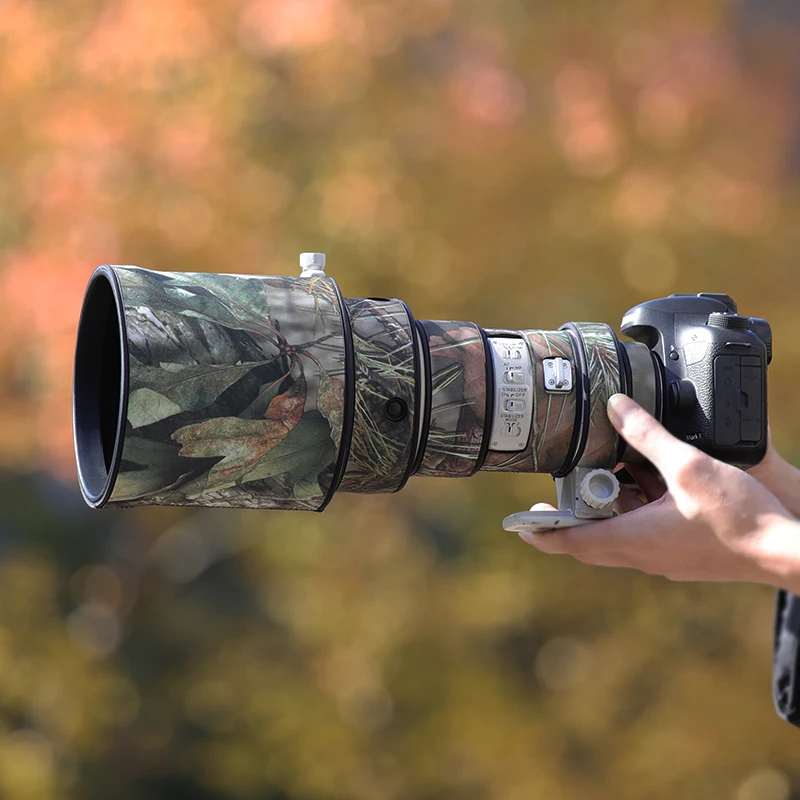 Imagem -03 - Camuflagem Lente Cabolsa para Canon ef 400 mm f4 do é Usm Impermeável e Impermeável Capa de Proteção