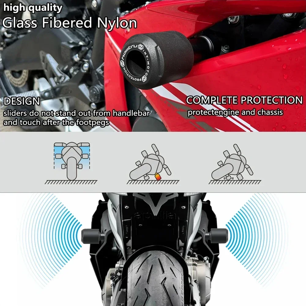 

Motorcycle Fall Crash Protection for Honda CBR650R CB650R 2019-2023