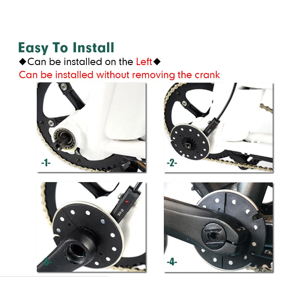 PAS Pedal Assist Sensor KT-D12L KT D12 D12L 12 Magnet 3pin Stecker SM/Wasserdichte Elektrische Fahrrad Zubehör – Detail 7