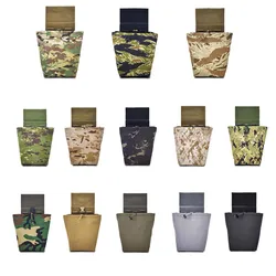 Tactical Double Dump Pouch Recycling Bag Transfer Two Ways Mount Waist Belt /Vest Hanging Sundries Bag