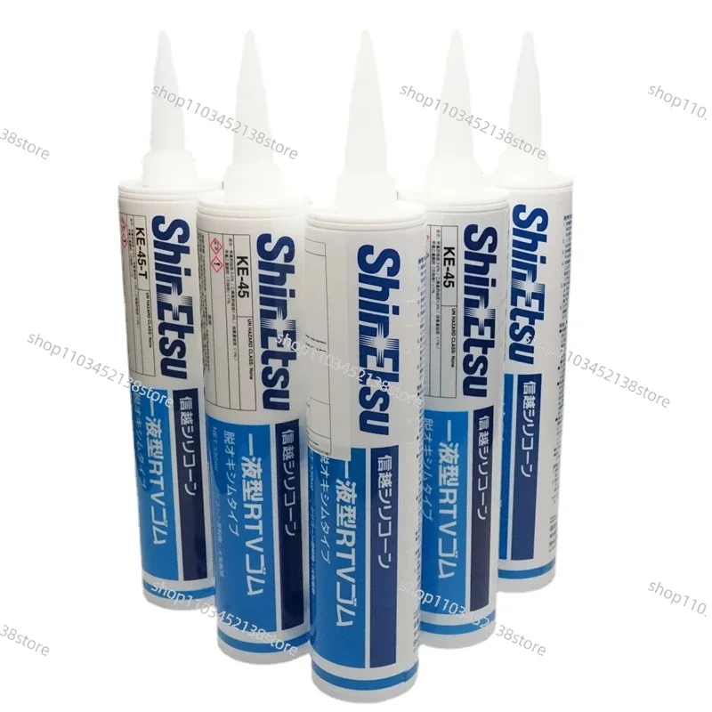 1PCS Japan Shin-Etsu KE-45-W T B G R Electronic Sealant ShinEtsu Shin-Etsu Glass Glue Fixed Waterproof