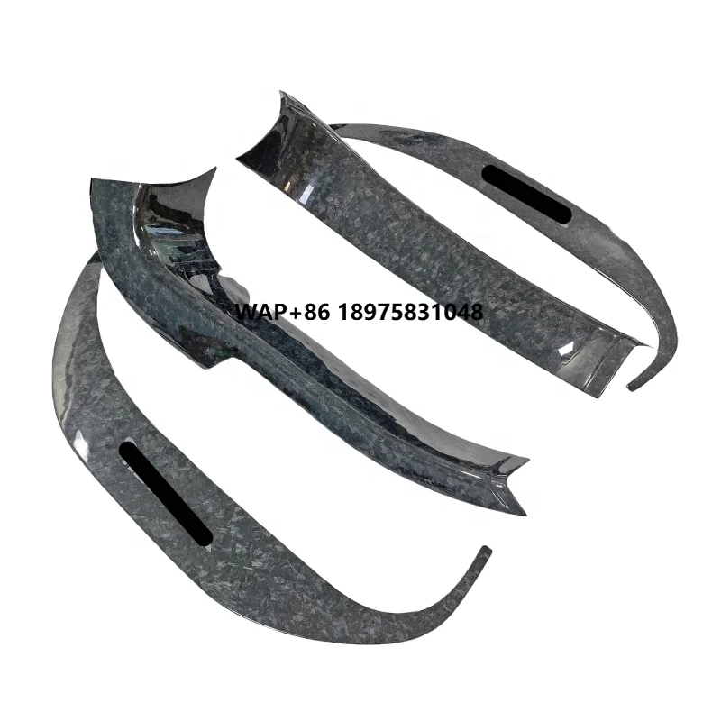 OEM Style Forged Carbon Fiber Welcome Pedal Threshold for McLaren MP4-12C 650S Interior Kits