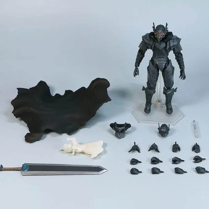Figurine de collection Arkham Factory Figma SP 046 Berserk Guts Armor, statue décorative pour ordinateur de bureau, cadeau pour les fans d'anime