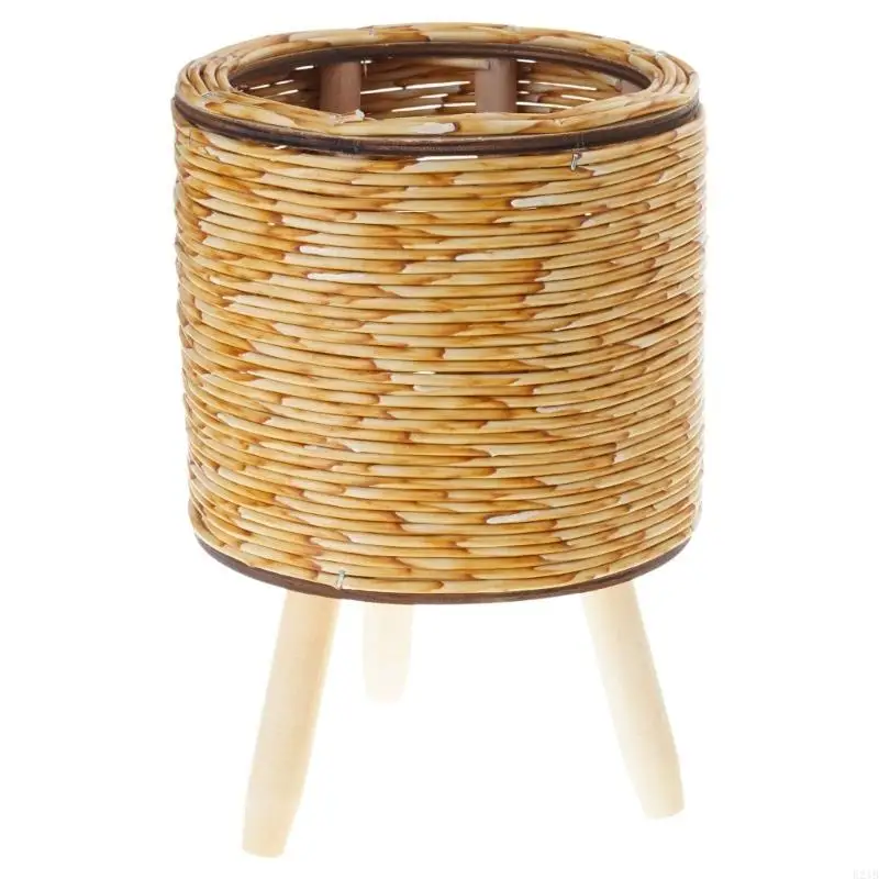 Plant Baskets Braided Flower Baskets Flower Pots Wicker Basket Braided Flower 