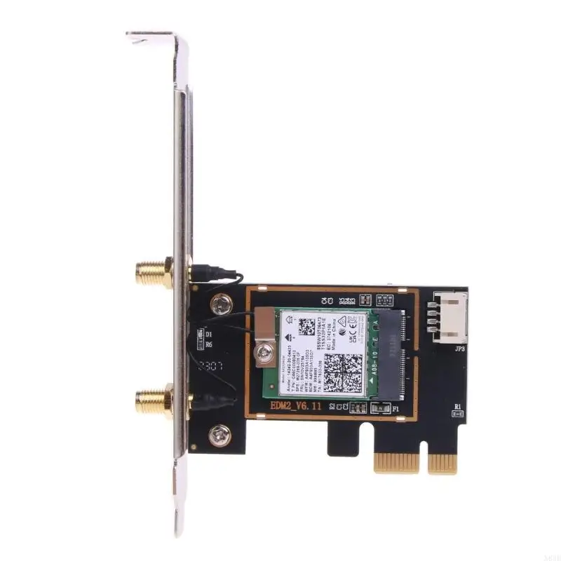 N84B PCIe беспроводная сетевая карта WiFi 6E WLAN приемник AX210 BT5.3 Три-диапазон 5400 Мбит / с