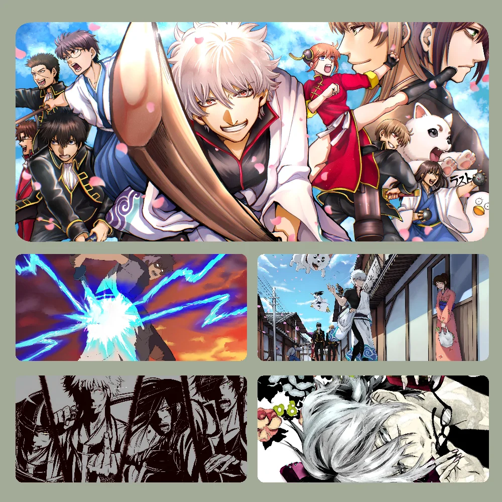 G-Gintama Mousepad Large Computer Gaming Accessories MousePads Desk Mats Anti-slip Laptop Soft Mouse Pad