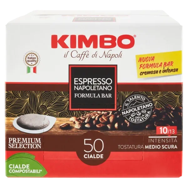 Kaffee in Beuteln Espresso Napoletano 50-tlg. -Kimbo