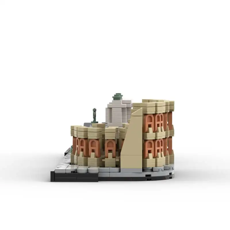 Scenario della città Skyline di roma blocchi di costruzione di vendita caldi set architettonici modello di tecnologia avanzata mattoni giocattolo bambini Puzzle regali