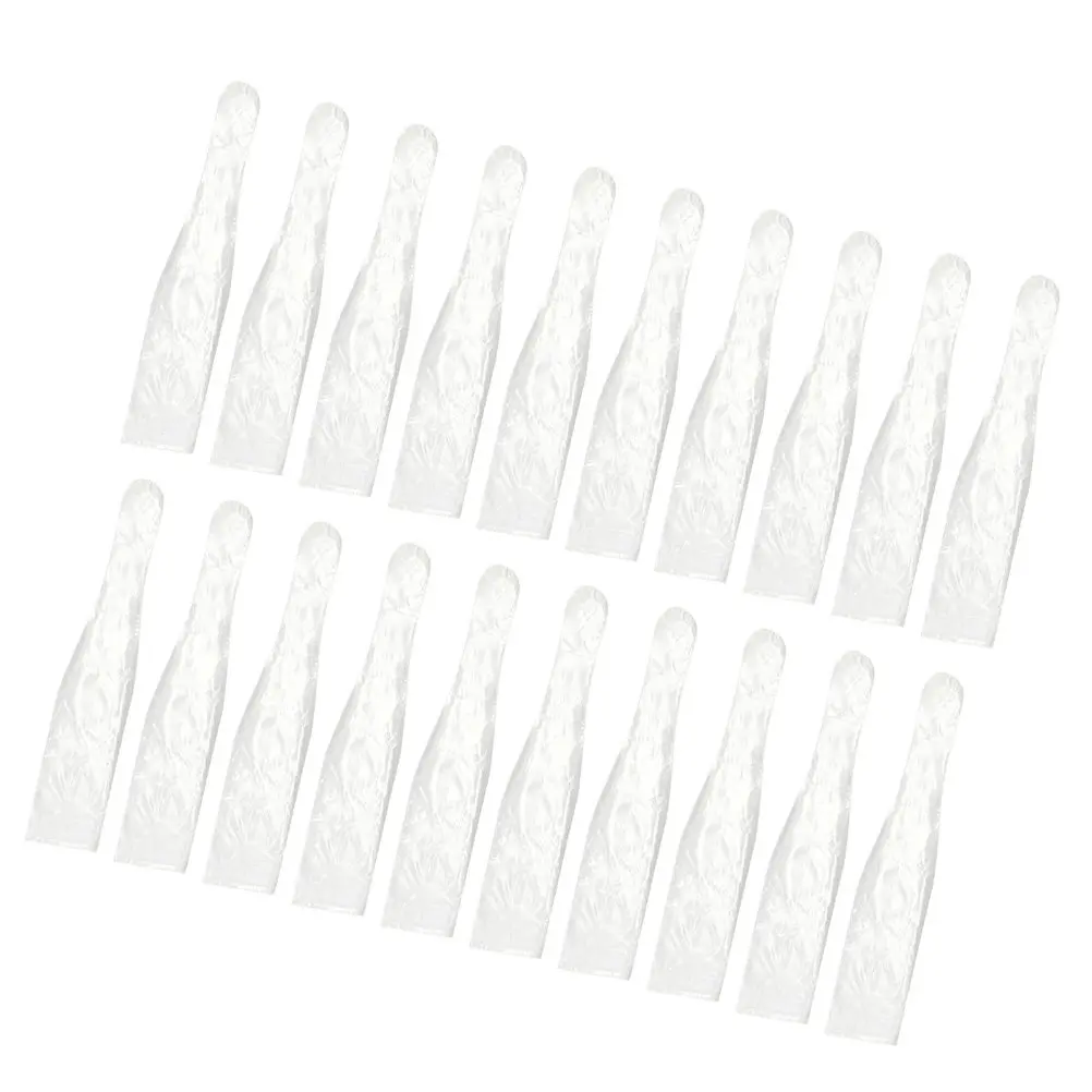 

500 шт. одноразовых защитных чехлов для ручек портативных устройств, прозрачные пластиковые накладки для защиты зеркала для осмотра полости рта