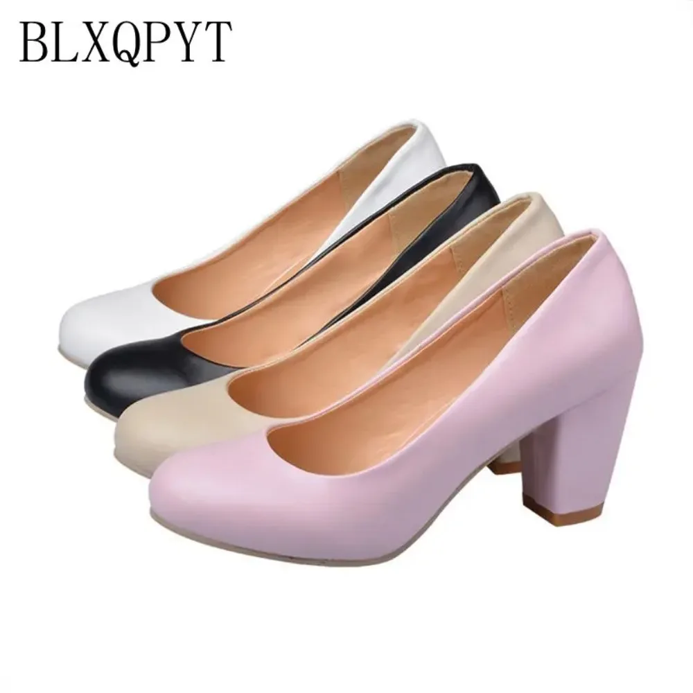 2017 Sapato Feminino Zapatos Mujer Tacon duży rozmiar 31-47 kolor nowa wiosna jesień pompy damskie buty wysokie obcasy Pu 222-1