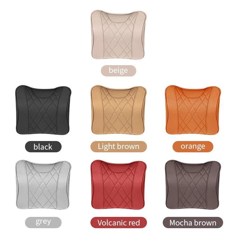 For VW Volkswagen Golf 8 Passat Sagitar Jetta Polo Lavida Touran ID3 ID4 ID6x IDBuzz T-ROC T-CROSS Car Seat Headrest Neck Pillow
