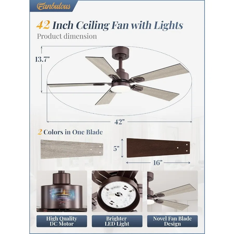 พัดลมเพดานพร้อมไฟและรีโมทคอนโทรล 2 ชุด จำนวน 42 ตัว ดีไซน์ทันสมัยแบบ Low Profile พร้อมไฟหรี่แสงได้ 3CCT มอเตอร์ DC เงียบ R