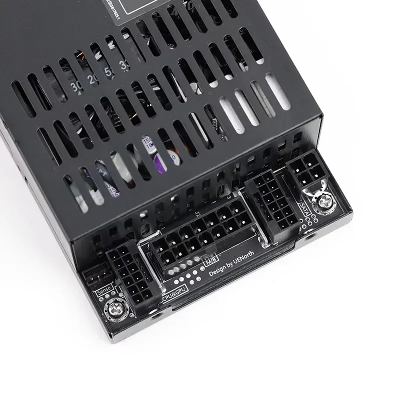 BOLRZO 1U Flexible Power Supply 600W 80 Plus Platinum Full Module ENP7660L Enhanced for ITX DIY Server Industrial PC Spare Parts