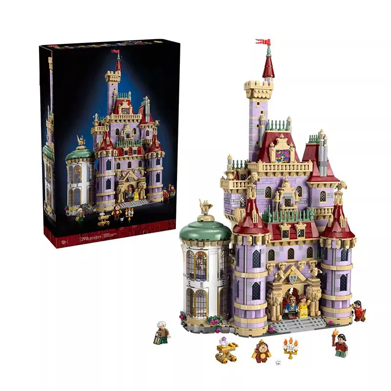 

2026 New Princess Castle Romantic Toy Modular Model for Girl Birthday Gift Decorative Toy Beast Castle Toy Children's Day gift