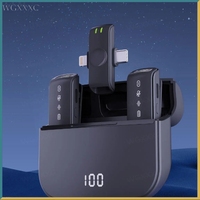 H61 2 in 1 Wireless Lavalier Microphone Suitable For Mobile Phone Video Shooting, Sound Collection, Noise Reduction Microphone