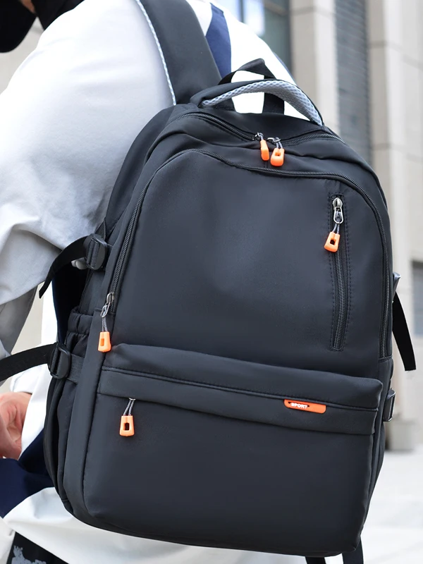 

2025 New Men's Large Capaci Travel Bapa High School College Cuter Bag Casual Simple Sle Double oulder Bag for Tr...