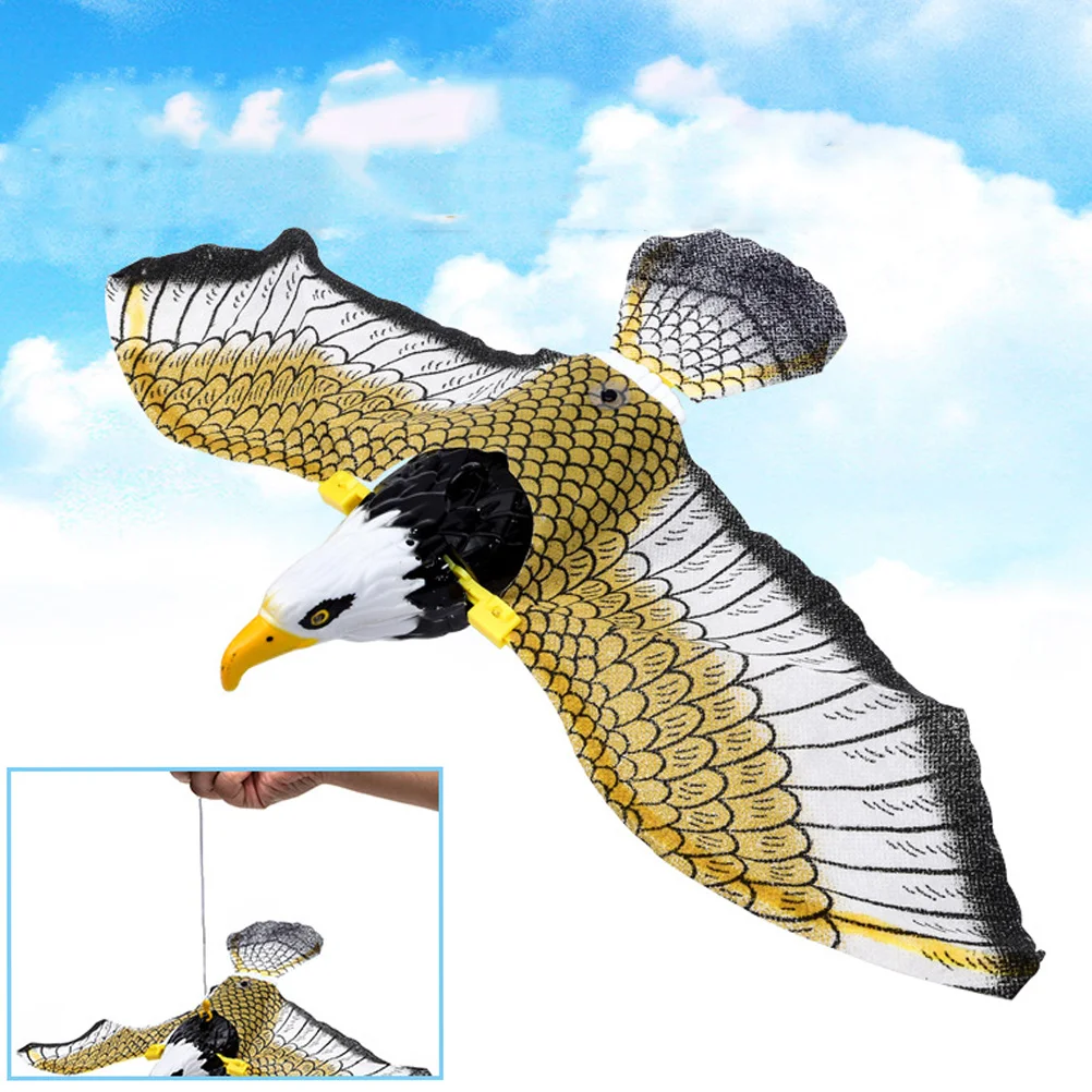 Hanging Wire Toy Imaginative Bird Music Flashing Outdoor Realistic Electronic Abs