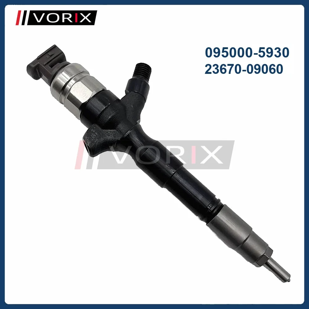 

095000-5930 23670-09060 2367009060 Fuel Injector for TOYOTA HILUX 2KD-FTV