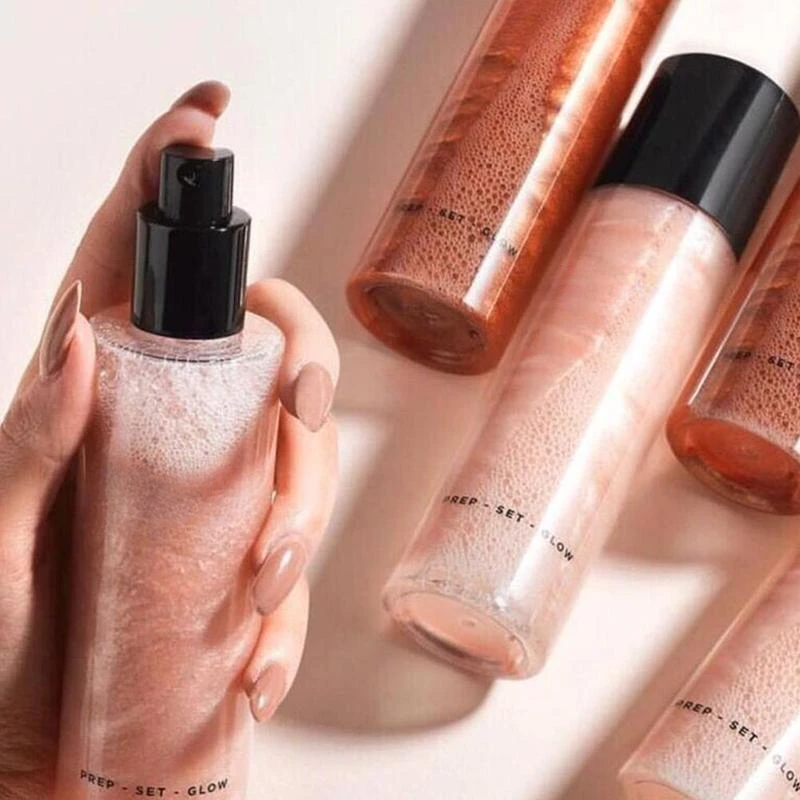 Bronzer Highlighter Liquid Setting Spray Illuminating Face Shimmer Long-lasting Brighten Glow Face Glow Highlighter Makeup Face