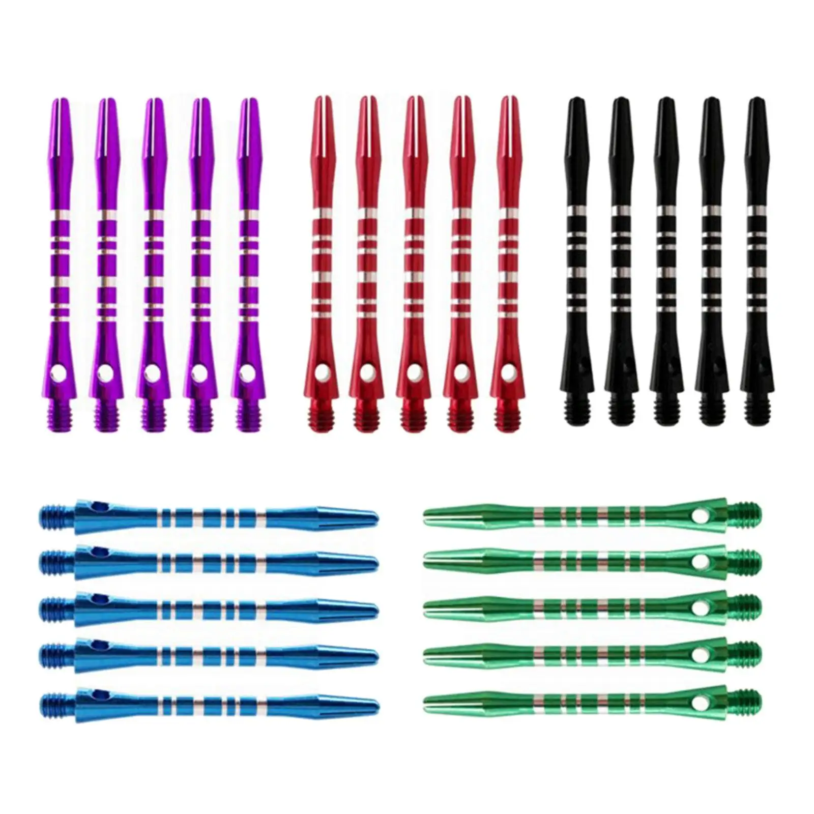 25Pcs Dart Shafts ,Accessories, Fittings 52 mm Practice Professional Dart Rod