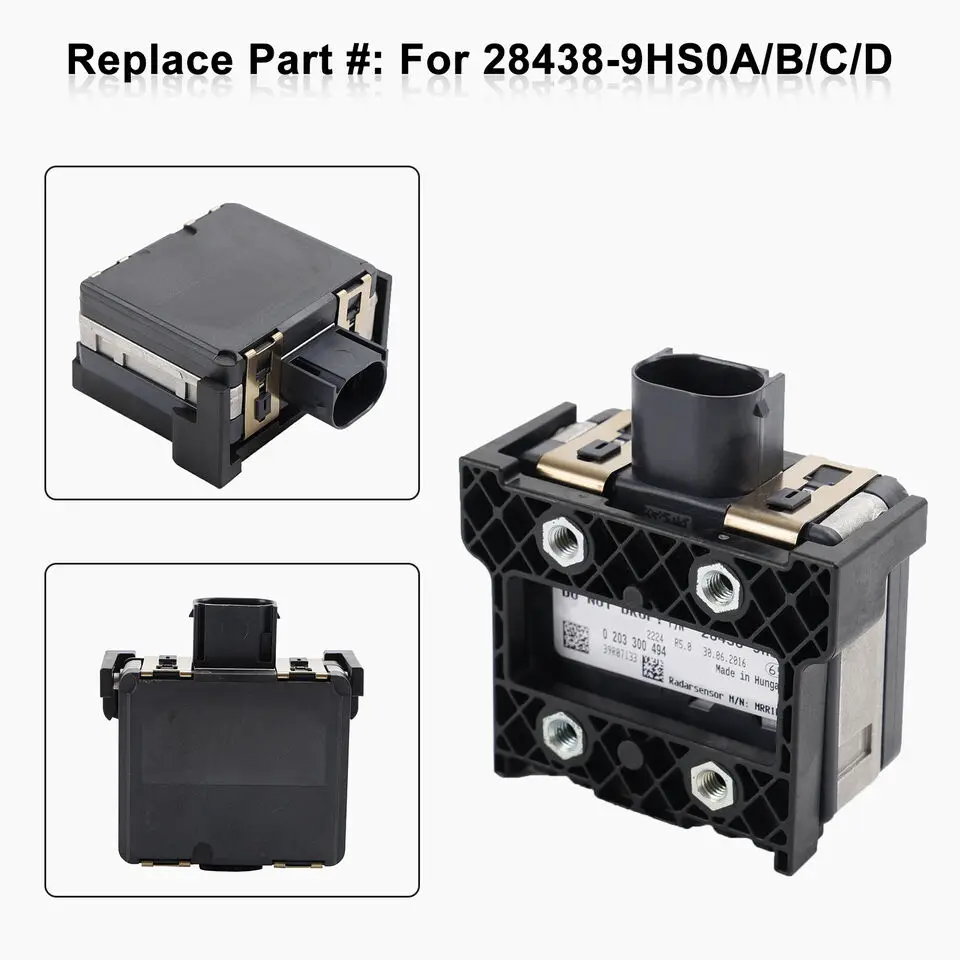 Distância Sensor de radar para Nissan Sentra, 28438-9HS3A, 28438-4RA4A, 28438-6KA0A, 28438-9HS0A, Novo, 2017-2019