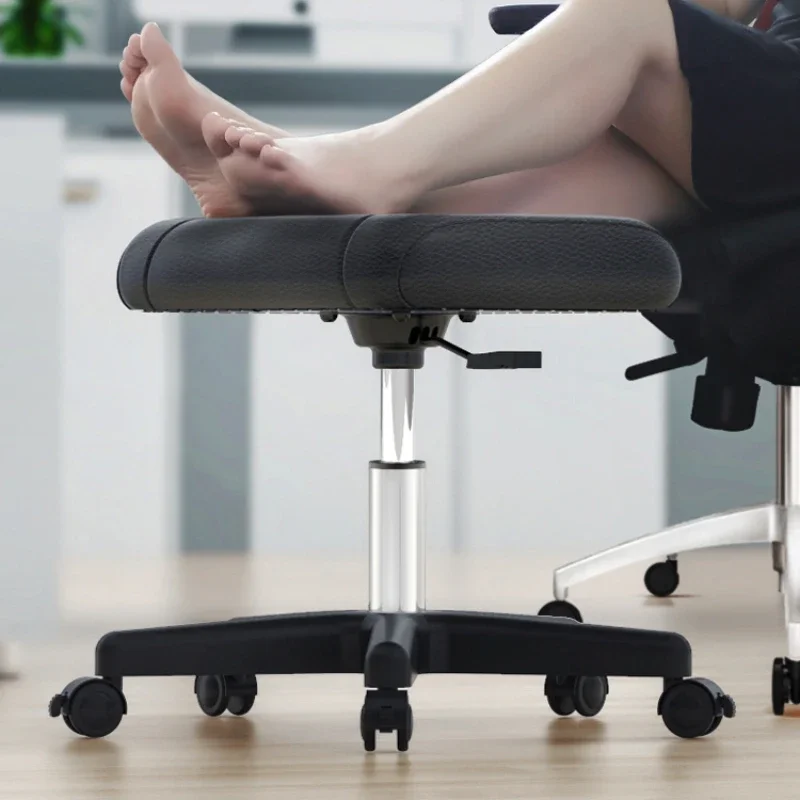 

Liftable Footstool Foot Pedal Sofa Stool Office Household Chair Foot Support Stool