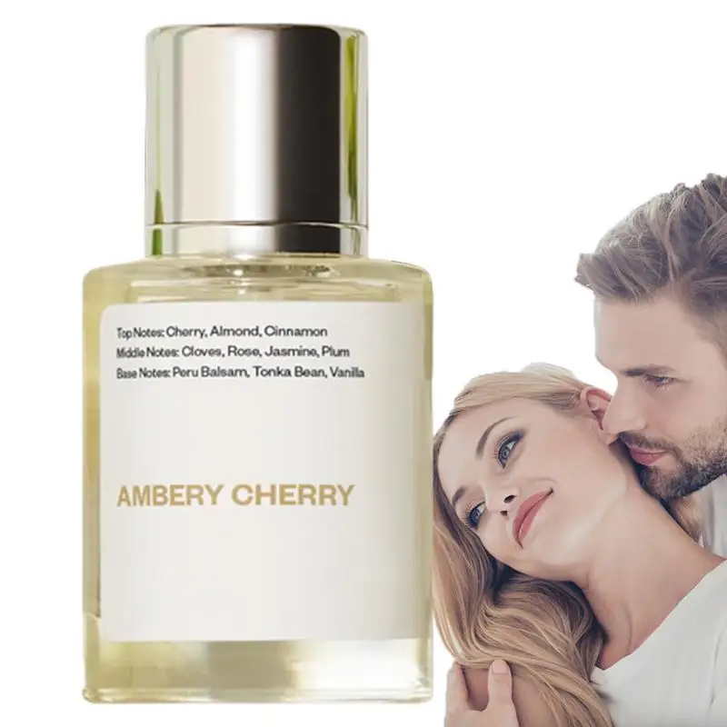 50ml Amber Cherry Perfume Dating Attraction Fragrance Natural Fresh Niche Perfumes Long-Lasting Releasing Charm for daily Dating